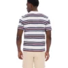Camiseta a rayas teñida en hilo Gardenia Cesare