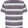 Camiseta a rayas teñida en hilo Gardenia Cesare