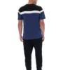 Camiseta «Aiden» de Fila en azul marino con corte y costura