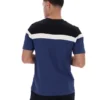 Camiseta «Aiden» de Fila en azul marino con corte y costura