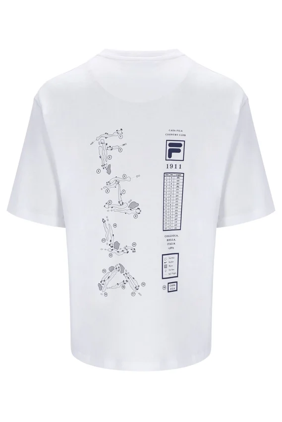 Camiseta blanca Casa Golf Map