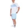 Camiseta blanca Mano con paneles cosidos