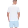 Camiseta blanca Mano con paneles cosidos