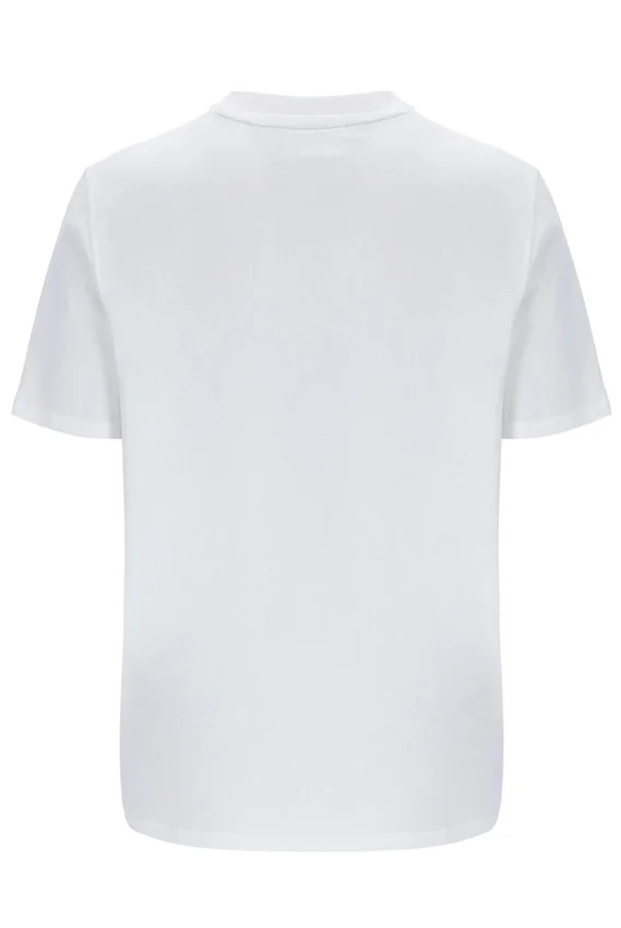 Camiseta blanca Williams con ribetes en contraste