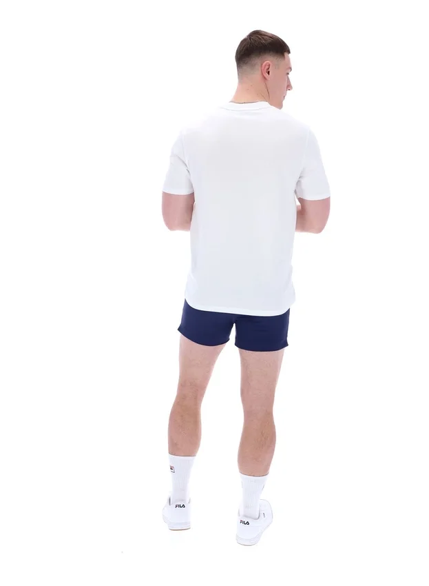 Camiseta blanca Williams con ribetes en contraste