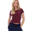 Camiseta con cuello acampanado para bebé Fig Azzura