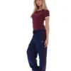 Camiseta con cuello acampanado para bebé Fig Azzura