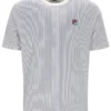 Camiseta con estampado de rayas finas Gardenia Nilo
