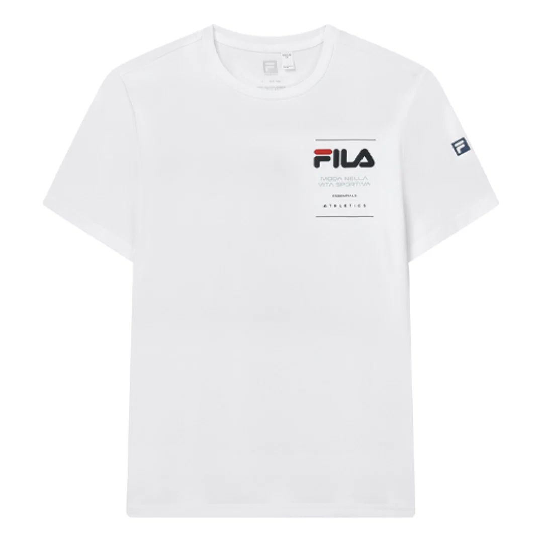 Camiseta con logotipo de la colección Athletics «Blanco»