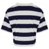 Camiseta corta y holgada Fila Genoa en azul marino