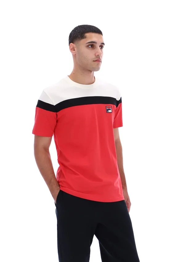 Camiseta «Cut and Sew» Aiden de Fila en rojo