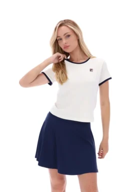 Camiseta de bebé con cuello acampanado Gardenia Azzura