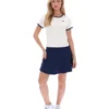 Camiseta de bebé con cuello acampanado Gardenia Azzura