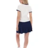 Camiseta de bebé con cuello acampanado Gardenia Azzura