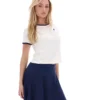 Camiseta de bebé con cuello acampanado Gardenia Azzura