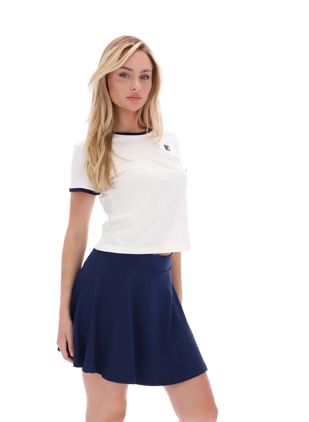 Camiseta de bebé con cuello acampanado Gardenia Azzura