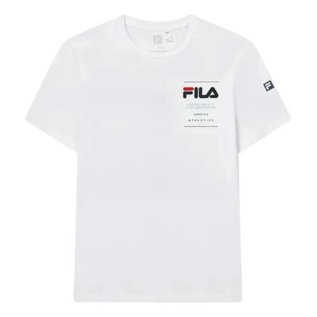 Camiseta de color liso con letras impresas «Blanca»