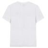 Camiseta de color liso con letras impresas «Blanca»
