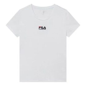 Camiseta de manga corta 2019 minimalista con bordado, color blanco