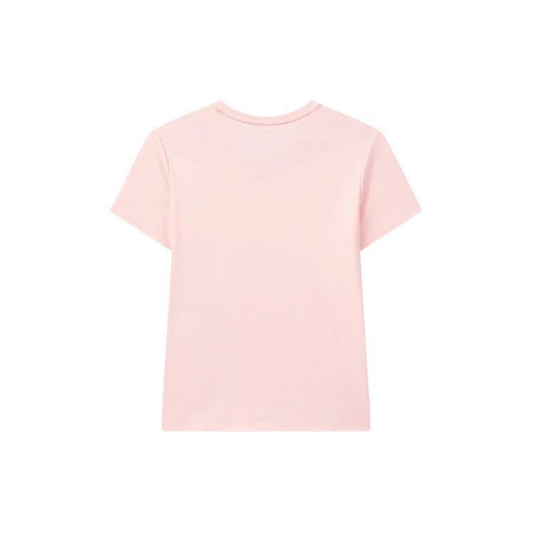 Camiseta de manga corta rosa Ade