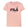 Camiseta de pantalones cortos rosa con el logotipo de Alphabet Sports, suave al tacto