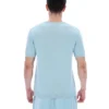 Camiseta de punto texturizado Don en azul Sterling