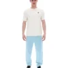 Camiseta de punto texturizado «Don» en color leche de coco