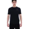 Camiseta de punto texturizado Don en negro
