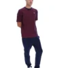 Camiseta de rayas finas con estampado Nilo de Fila en azul marino