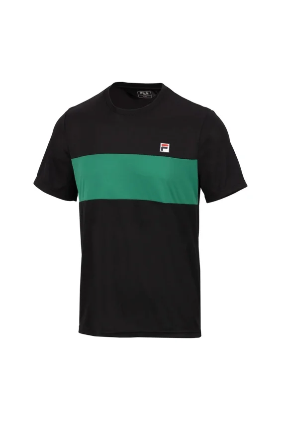 Camiseta de tenis Bosse negra