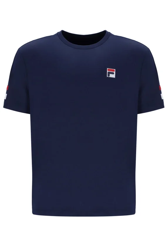 Camiseta de tenis para hombre en azul marino