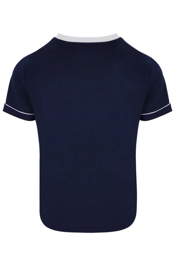 Camiseta de tenis para mujer en azul marino