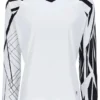 Camiseta de tenis profesional de manga larga blanca