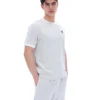 Camiseta de terciopelo Basilio en azul amanecer