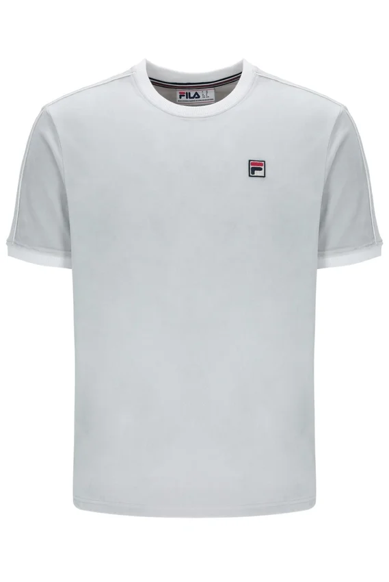 Camiseta de terciopelo Basilio en azul amanecer