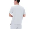 Camiseta de terciopelo Basilio en azul amanecer