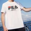 Camiseta deportiva de pantalones cortos casual, transpirable y con estampado Fila x Pepe Shimada para hombre