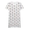 Camiseta deportiva de punto con estampado completo