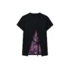 Camiseta deportiva Fila x MIHARA YASUHIRO con estampado del logotipo firmado conjuntamente, color negro LogoT