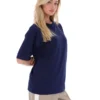 Camiseta estilo boyfriend Cinzia de Fila en azul marino