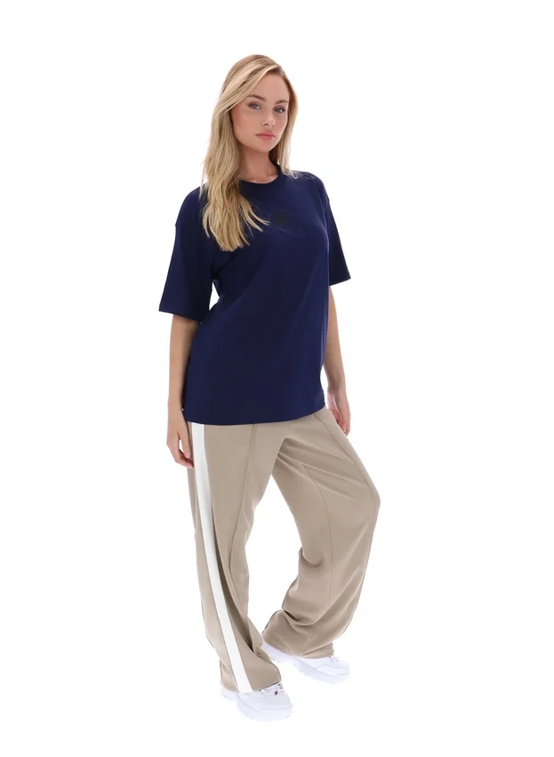 Camiseta estilo boyfriend Cinzia de Fila en azul marino