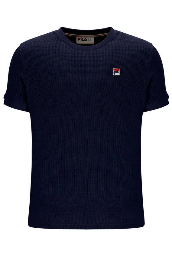Camiseta Fila Navy Ash Micro Waffle Ringer