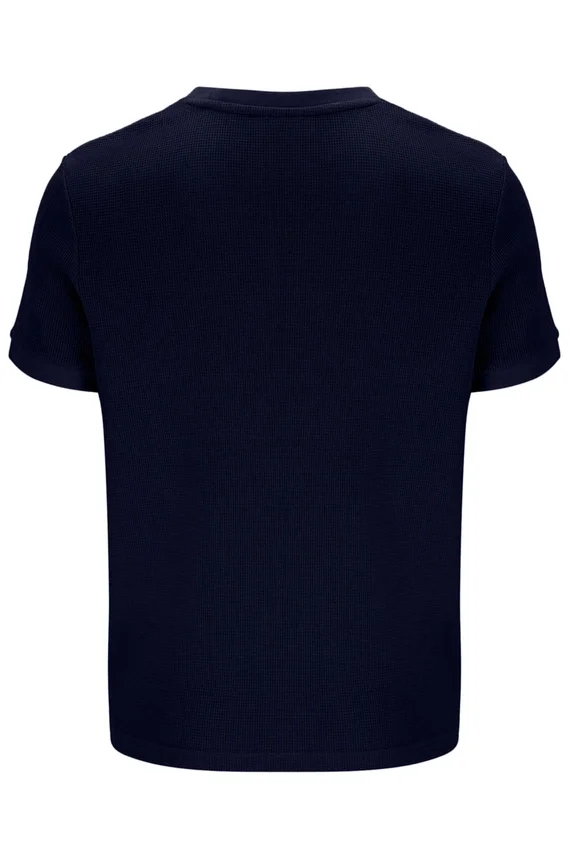 Camiseta Fila Navy Ash Micro Waffle Ringer
