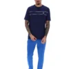 Camiseta Fila Navy Williams con ribetes en contraste