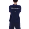Camiseta gráfica Osvaldo azul marino de Fila