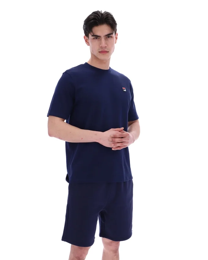 Camiseta gráfica Osvaldo azul marino de Fila