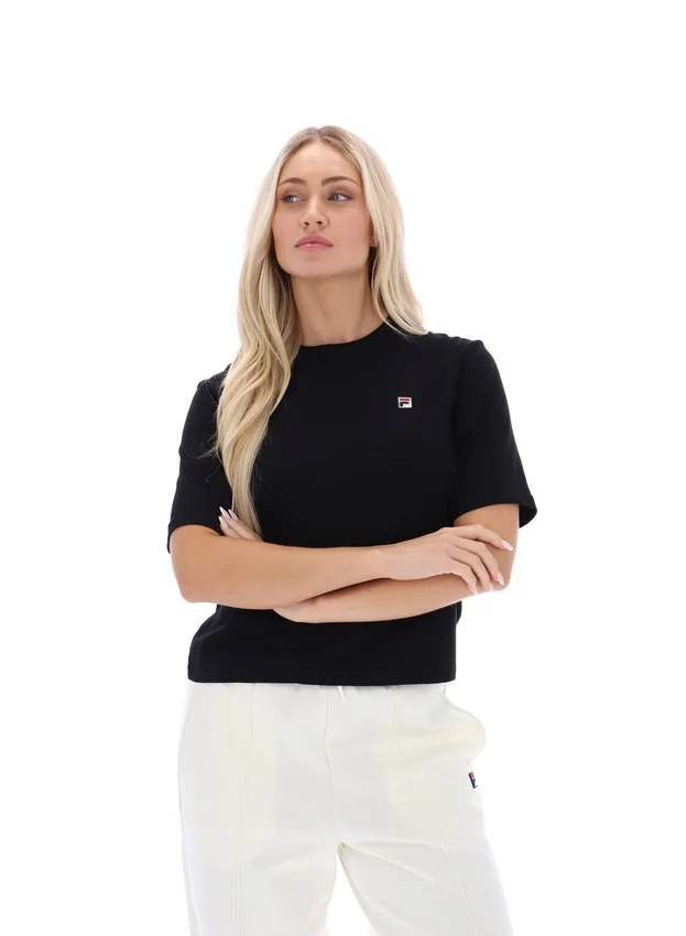 Camiseta Holly Boxy negra