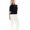 Camiseta Holly Boxy negra