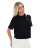 Camiseta Holly Boxy negra