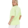Camiseta Jacy Boyfriend en color Shadow Lime